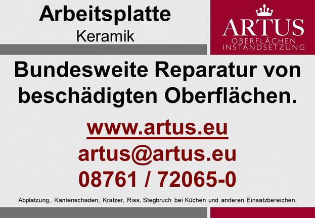 Arbeitsplatte Keramik Ceramic Bundesweite Instandsetzungen